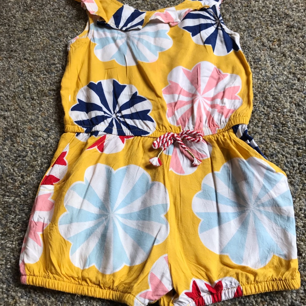 Yellow romper